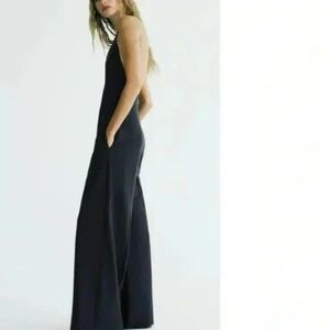 Zara Pinstripe Jumpsuit